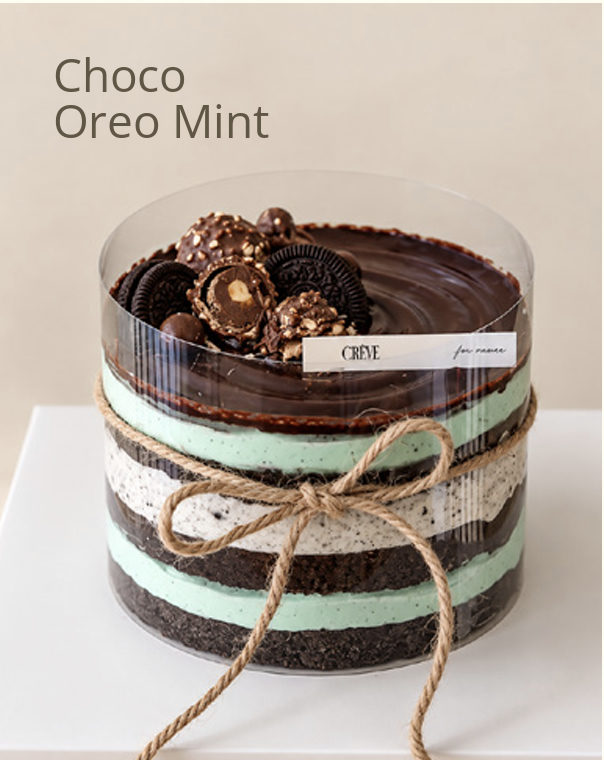 WHOLE CAKE Choco Oreo Mint