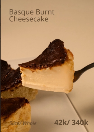 Basque Burnt Cheesecake