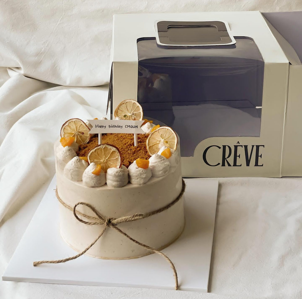 WHOLE CAKE Earl Grey Peach